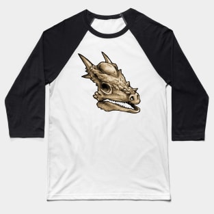 Dinosaur Skull Stygimoloch Sticker Baseball T-Shirt